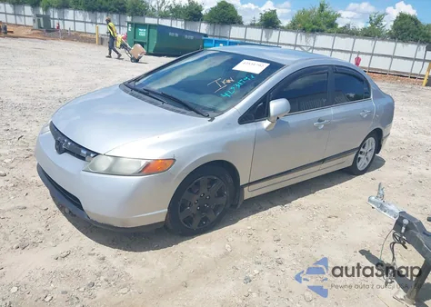 2006 Honda Civic Lx from USA, damaged, VIN 1HGFA16566L102976